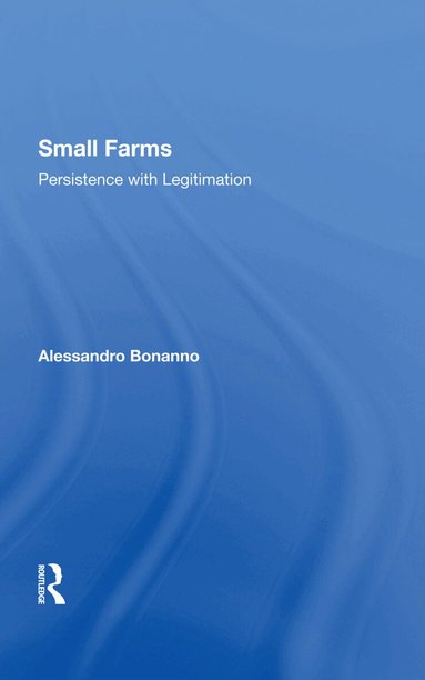 Alessandro Bonanno - Small Farms, Inbunden