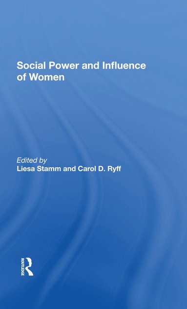 bokomslag Social Power And Influence Of Women