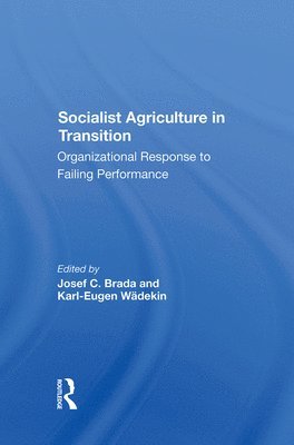 bokomslag Socialist Agriculture In Transition