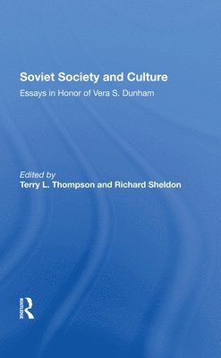 Soviet Society And Culture 1