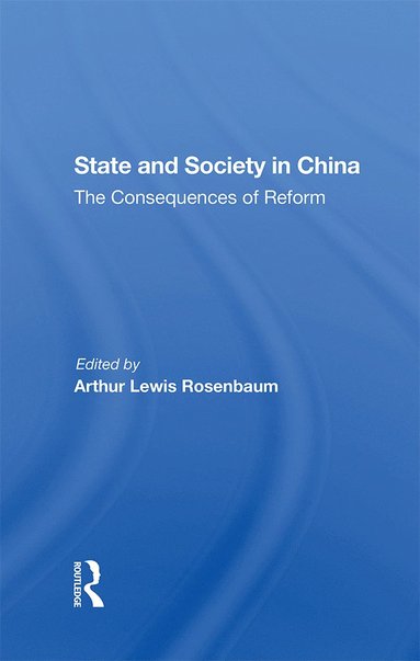 bokomslag State And Society In China