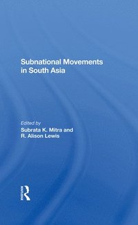 bokomslag Subnational Movements In South Asia