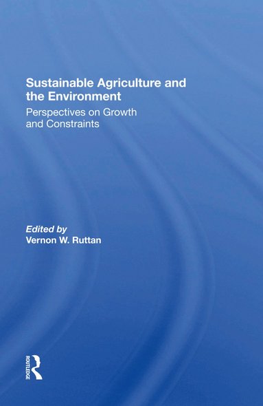 bokomslag Sustainable Agriculture And The Environment