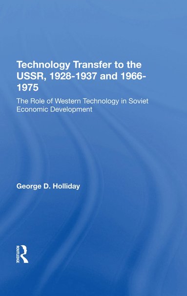 bokomslag Tech Transfer Ussr/hs