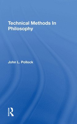 Technical Methods In Philosophy 1