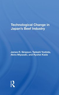 bokomslag Technological Change In Japan's Beef Industry