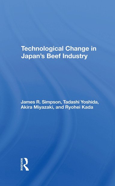 bokomslag Technological Change In Japan's Beef Industry