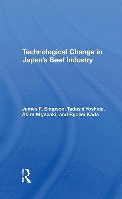 Technological Change In Japan's Beef Industry 1