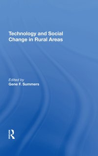 bokomslag Technology And Social Change In Rural Areas