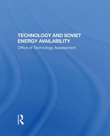 bokomslag Technology And Soviet Energy Availability