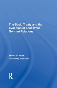 bokomslag Basic Treaty And The Evolution Of East-west German Relations