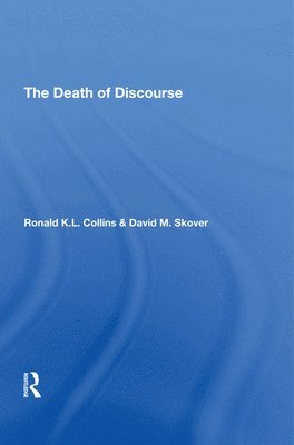 bokomslag Death Of Discourse