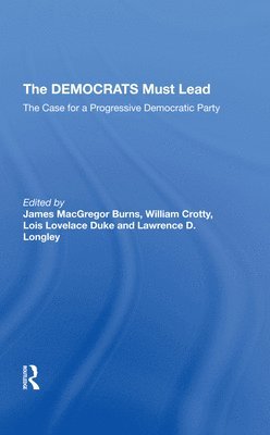 The Democrats Must Lead 1