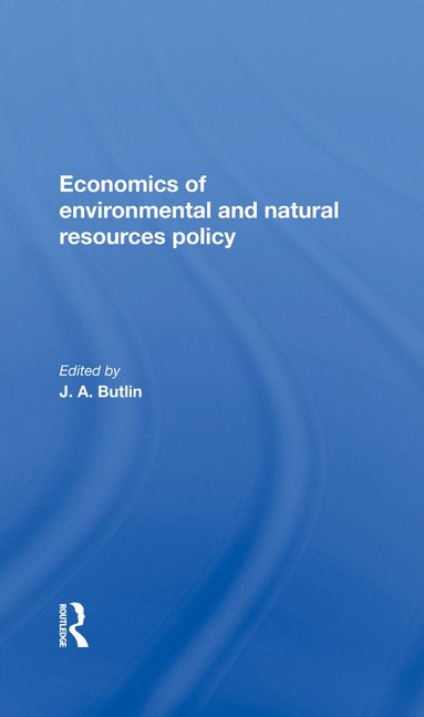 bokomslag Economics Of Environmental And Natural Resources Policy