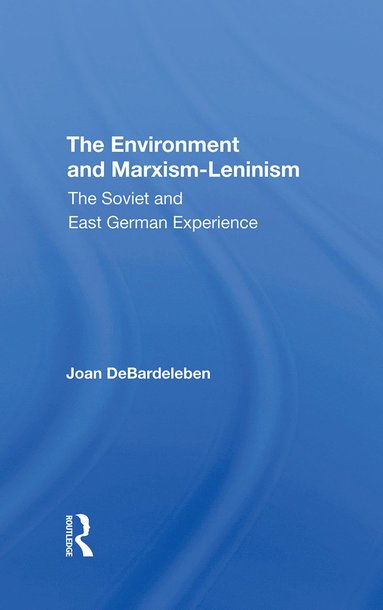 bokomslag Environment And Marxismleninism