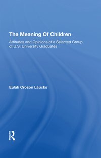 bokomslag Meaning Of Children
