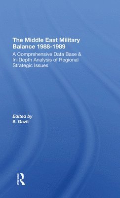 bokomslag Middle East Military Balance 1988-1989