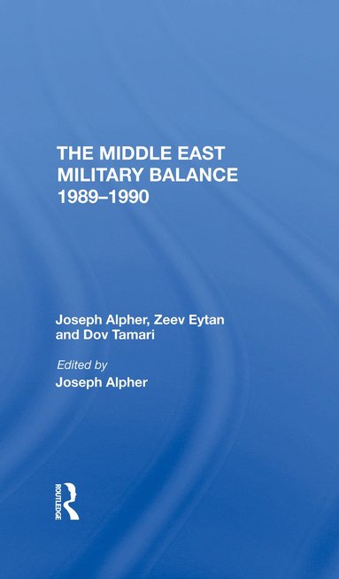 bokomslag Middle East Military Balance 1989-1990