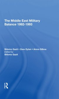bokomslag Middle East Military Balance 1992-1993