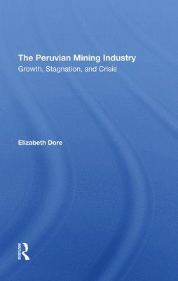 bokomslag The Peruvian Mining Industry