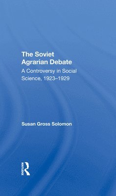 The Soviet Agrarian Debate 1