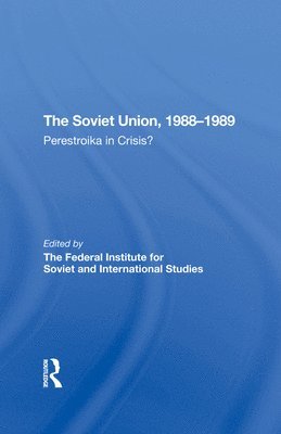 The Soviet Union 1988-1989 1