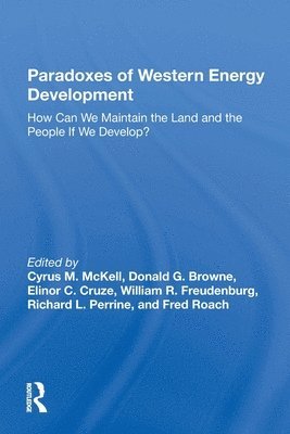 Paradoxes Of Western Energy Development 1