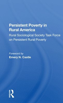Rural Sociological Society - Persistent Poverty In Rural America, Häftad