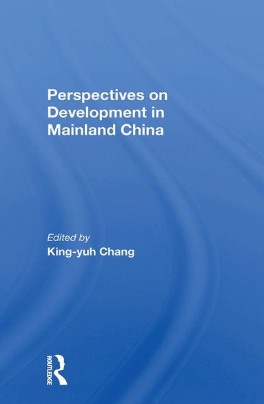 bokomslag Perspectives On Development In Mainland China