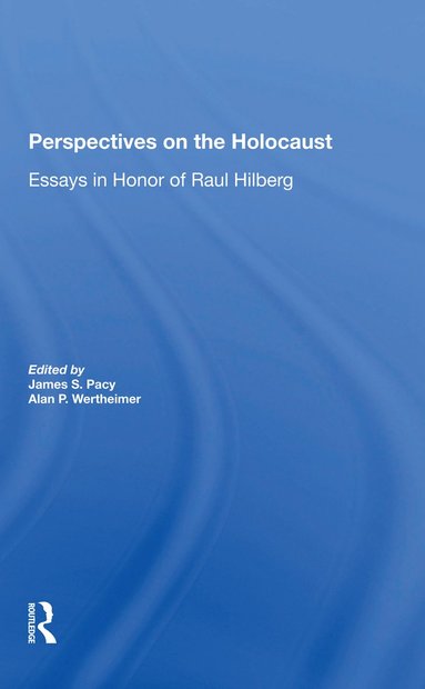 bokomslag Perspectives On The Holocaust