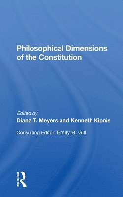 bokomslag Philosophical Dimensions Of The Constitution