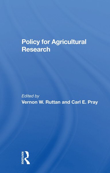 bokomslag Policy For Agricultural Research