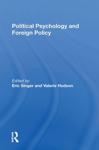 bokomslag Political Psychology And Foreign Policy