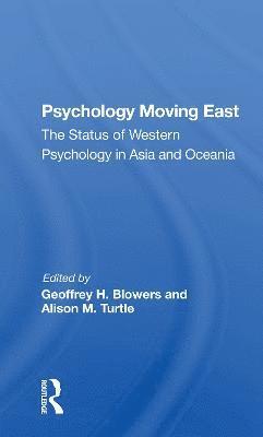 bokomslag Psychology Moving East