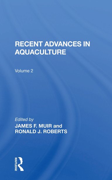 bokomslag Recent Advances In Aquaculture