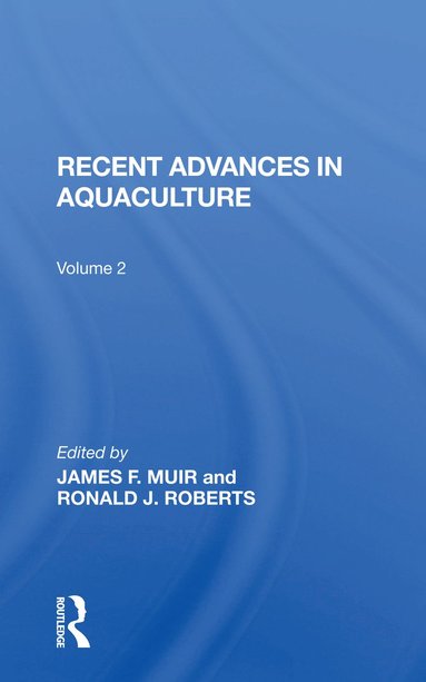 bokomslag Recent Advances In Aquaculture