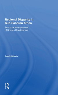 bokomslag Regional Disparity In Subsaharan Africa