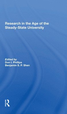 Research In The Age Of The Steadystate University 1