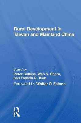 Rural Development In Taiwan And Mainland China 1