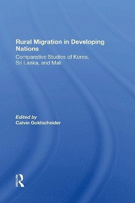bokomslag Rural Migration In Developing Nations