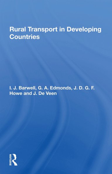 bokomslag Rural Transport In Developing Countries