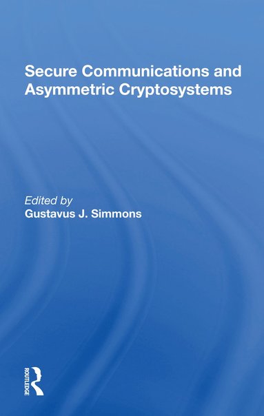 bokomslag Secure Communications And Asymmetric Cryptosystems