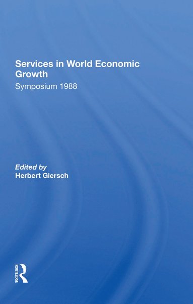 bokomslag Services In World Economic Growth