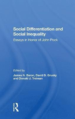 Social Differentiation And Social Inequality 1
