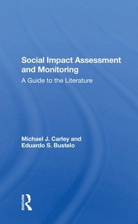 bokomslag Social Impact Assessment And Monitoring
