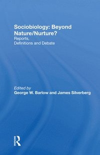 bokomslag Sociobiology: Beyond Nature/nurture?