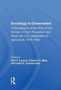 bokomslag Sociology In Government