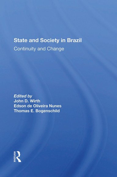 bokomslag State And Society In Brazil