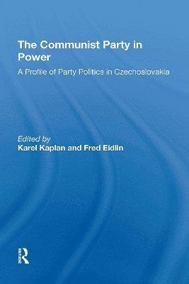 Karel Kaplan, Fred H Eidlin, Fred H. Eidlin - Communist Party In Power, Häftad