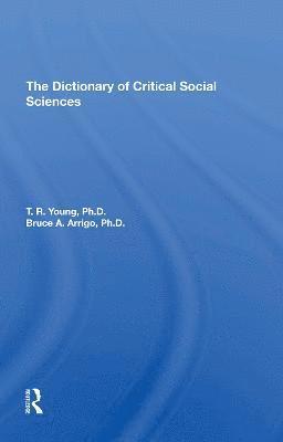 bokomslag Dictionary Of Critical Social Sciences
